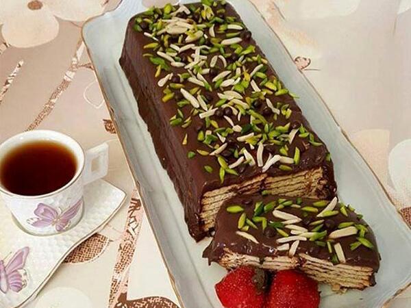 عکس چیز کیک یخچالی