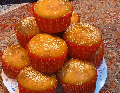 عکس کیک یزدی با شمع