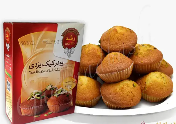 عکس کیک یزدی با شمع