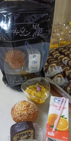 عکس کیک یزدی نذری