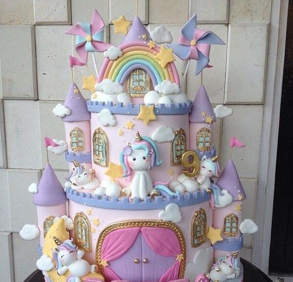 عکس کیک یک طبقه ای