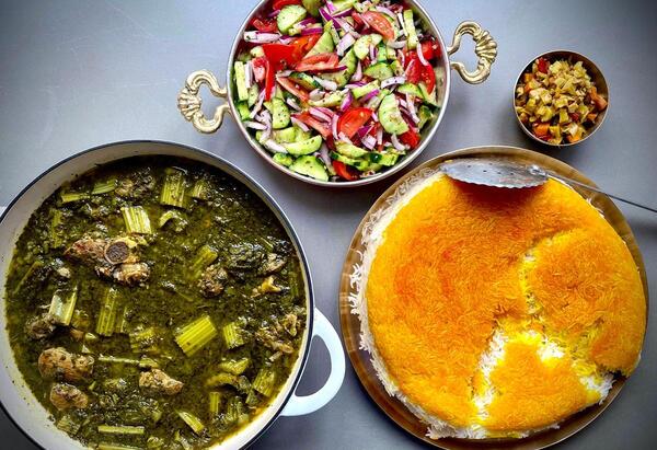 عکس از خورشت کرفس