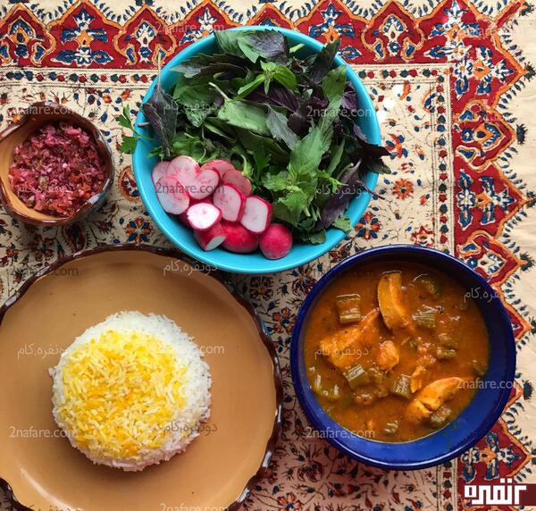 عکس از خورشت کرفس