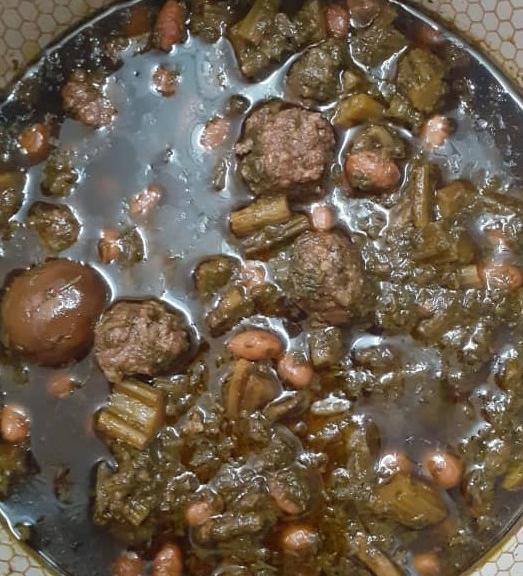 عکس از خورشت کرفس