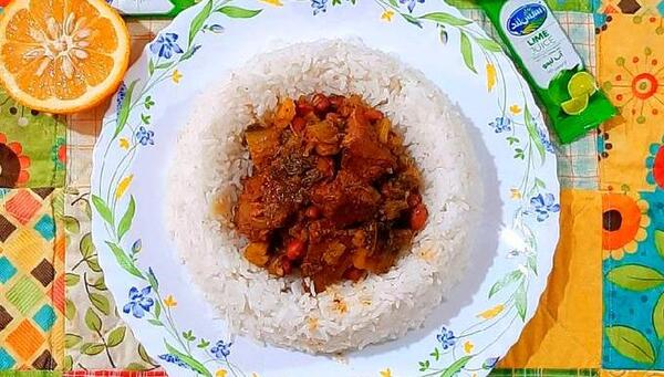 عکس از خورشت کرفس