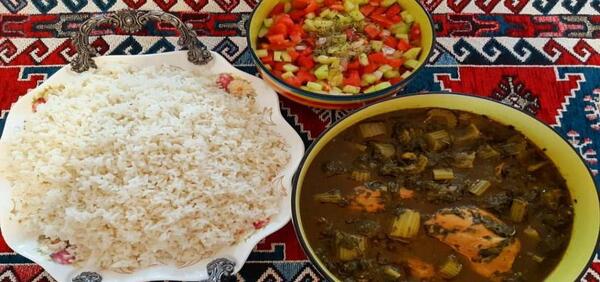 عکس از خورشت کرفس