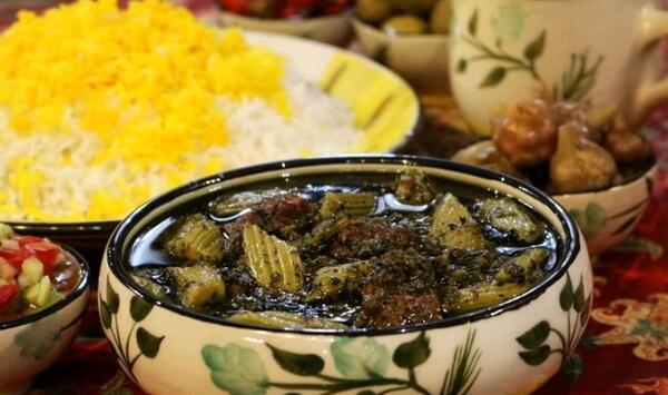 عکس از خورشت کرفس