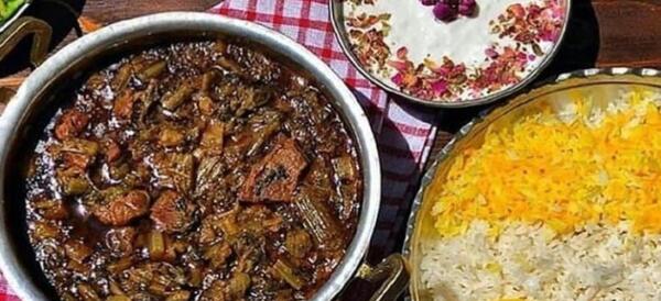 عکس از خورش کرفس