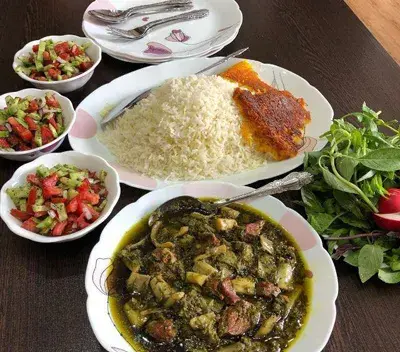 عکس از خورش کرفس