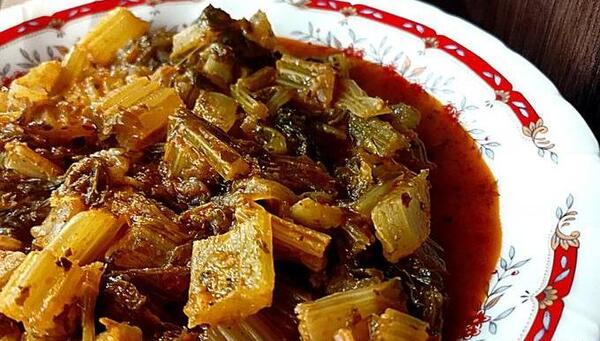 عکس از خورش کرفس