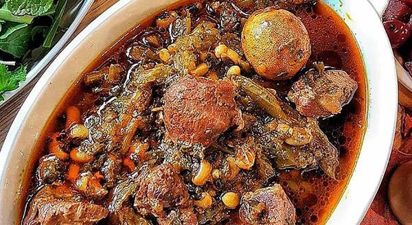عکس از خورش کرفس