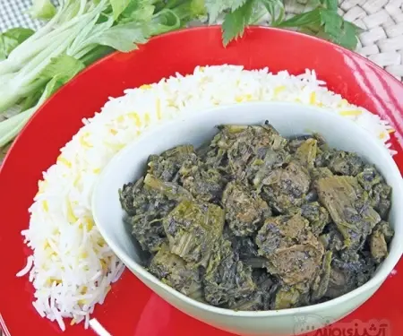 عکس از خورش کرفس