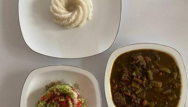 عکس از خورش کرفس