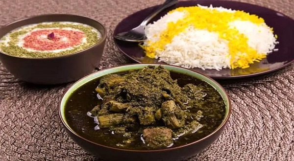 عکس غذای خورشت کرفس
