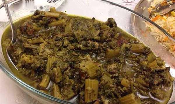عکس غذای خورشت کرفس