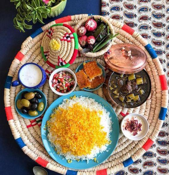 عکس غذای خورشت کرفس