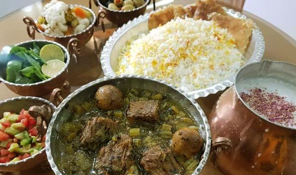 عکس غذای خورشت کرفس