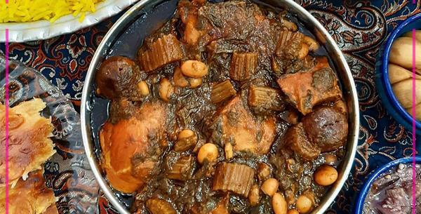 عکس غذا خورشت کرفس