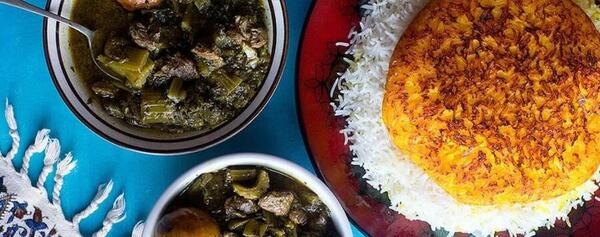 عکس غذا خورشت کرفس