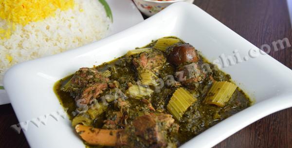 عکس غذا خورشت کرفس