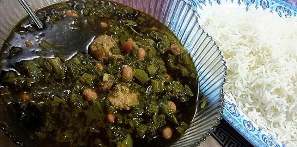عکس غذا خورشت کرفس