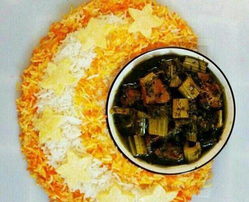 عکس غذا خورشت کرفس