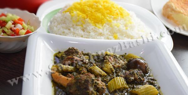 عکس غذا خورشت کرفس
