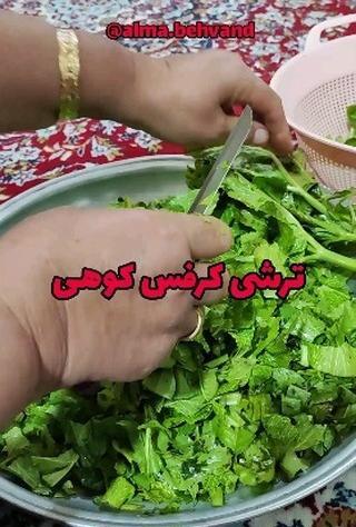 عکس ترشی کرفس کوهی