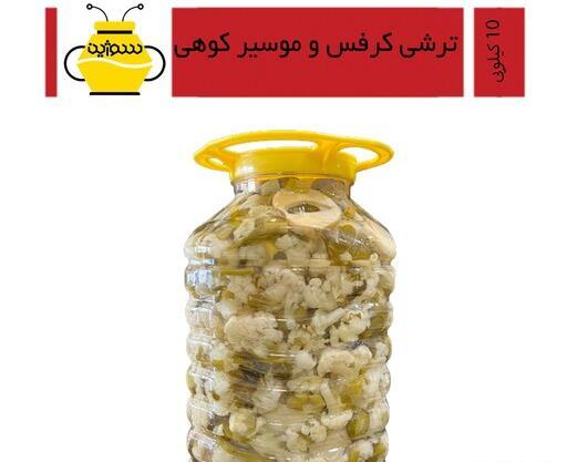 عکس ترشی کرفس کوهی