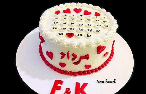 عکس کیک یک کیلو نیمی