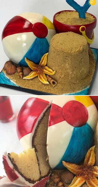 عکس کیک های عجیب غریب
