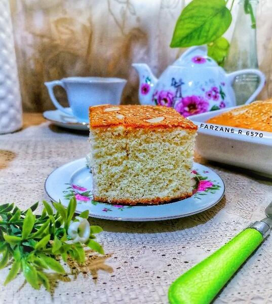 دانلود عکس کیک وانیلی