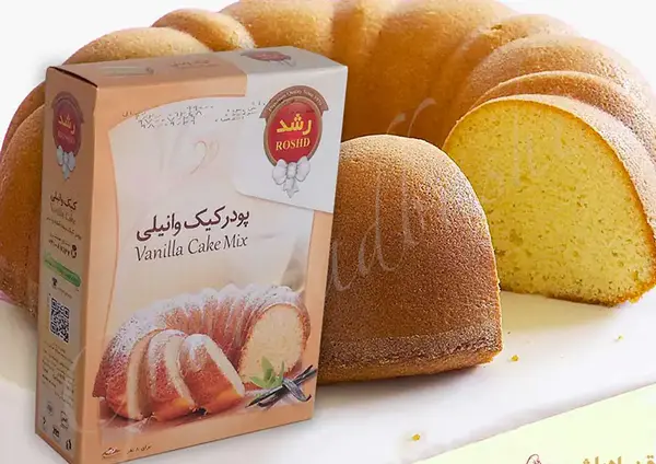 دانلود عکس کیک وانیلی