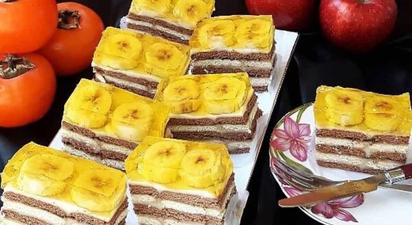 عکس کیک یخچالی نی نی سایت