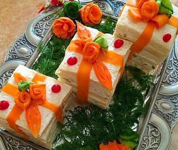 عکس تزیین کیک مرغ