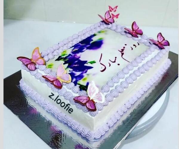 عکس کیک روز معلم شیک مردانه