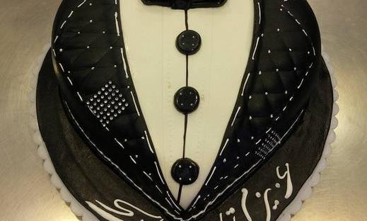 عکس کیک مردانه عاشقانه