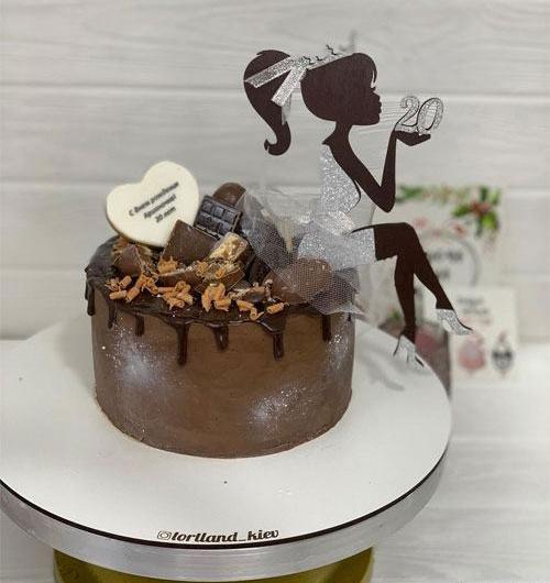 عکس کیک لاکچری زنانه