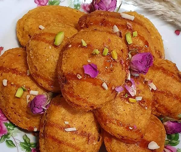 عکس کیک قاشقی ساده