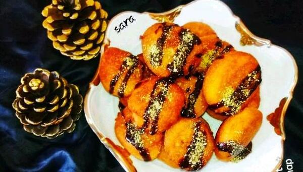 عکس کیک قاشقی ساده