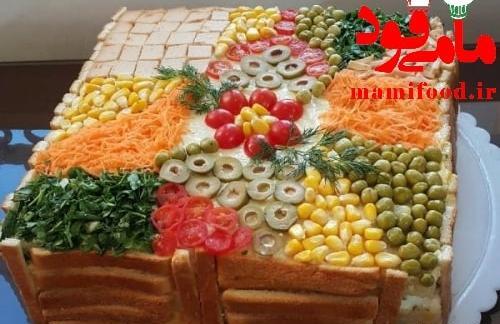 عکس غذای کیک مرغ