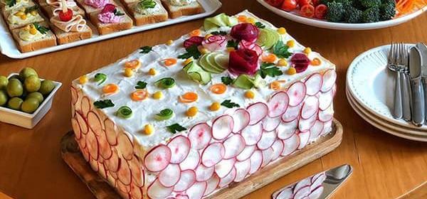 عکس غذای کیک مرغ
