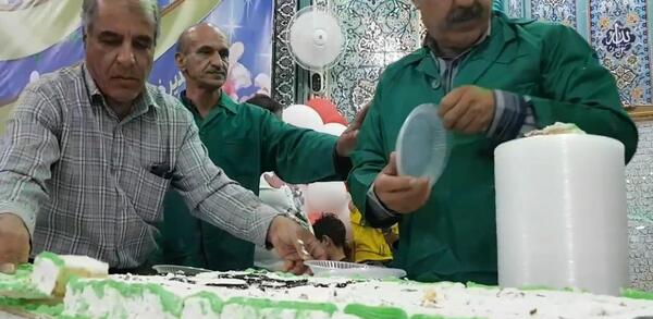 عکس کیک عید غدیر شیراز