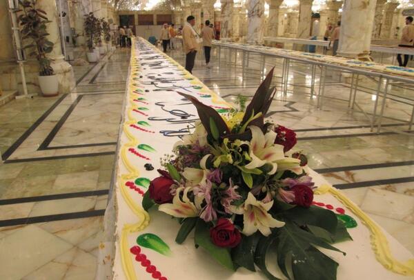 عکس کیک عید غدیر در زنجان