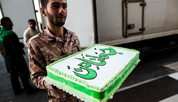 عکس کیک عید غدیر در زنجان