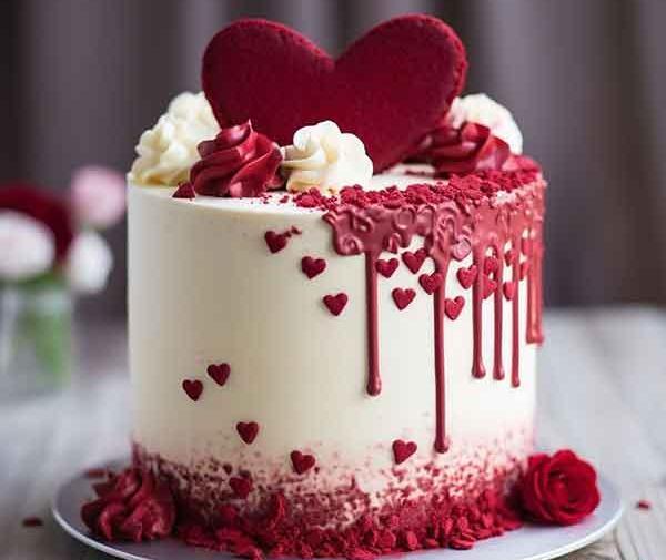 عکس کیک عاشقانه برای همسر