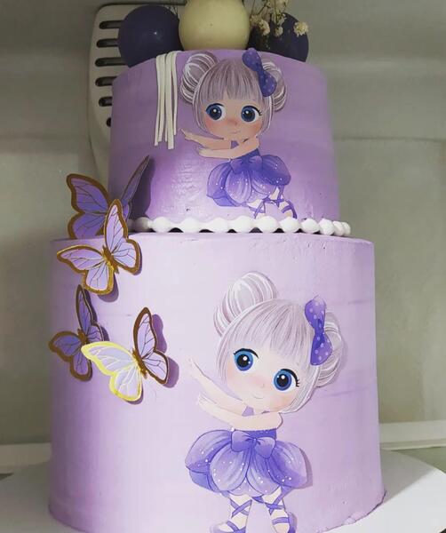 عکس کیک پنج طبقه ای
