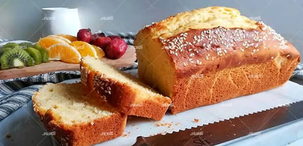 عکس کیک صبحانه خانگی