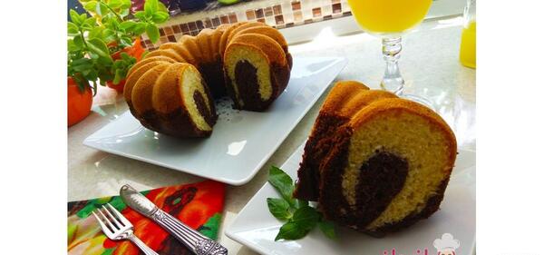 عکس کیک صبحانه خانگی