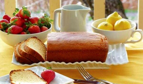 عکس کیک صبحانه خانگی